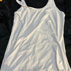 No-boundaries Women's White and Cream Vest